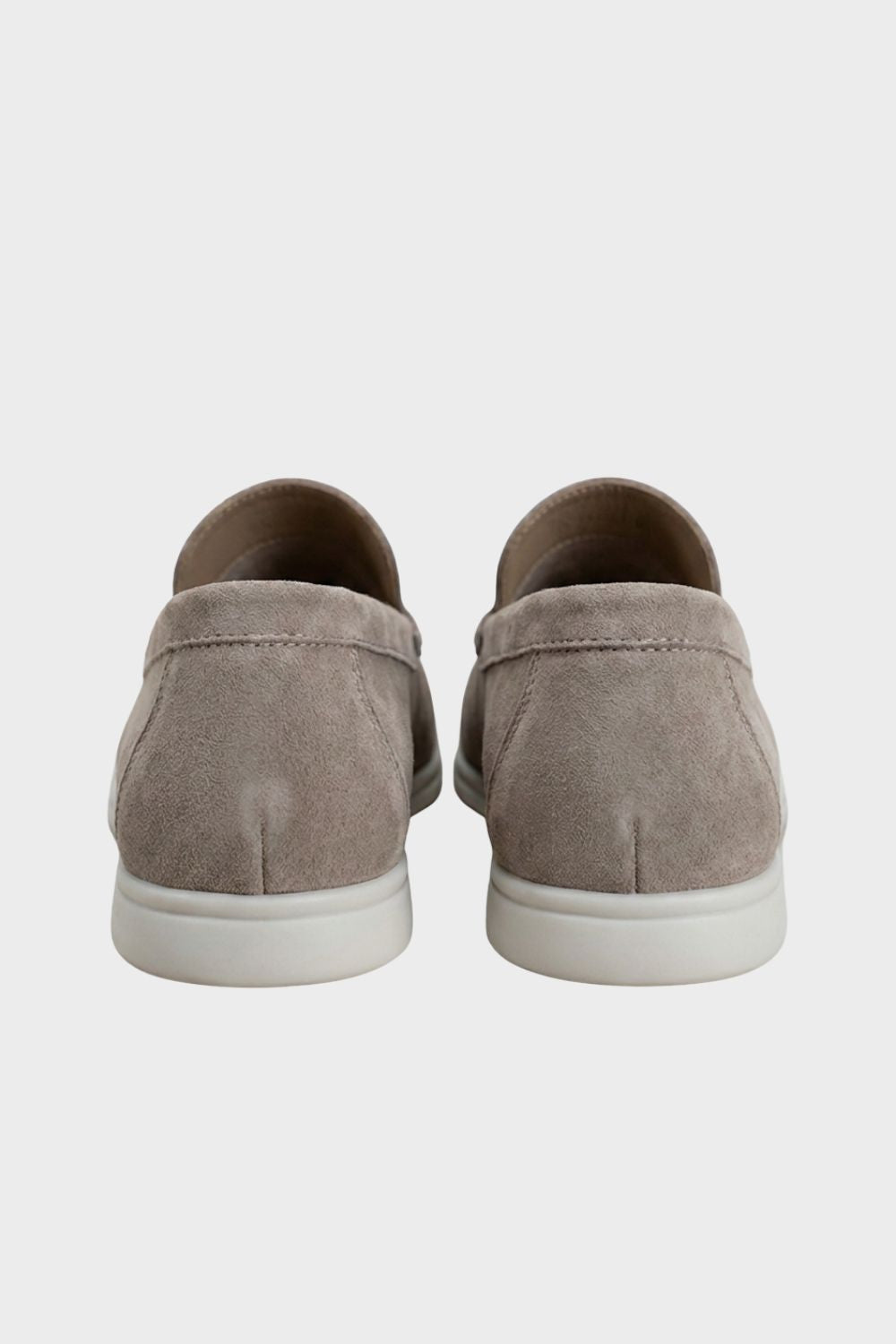 Herren Slip-On Schlupfschuhe Wildleder Memory-Foam – Profil-Ansicht