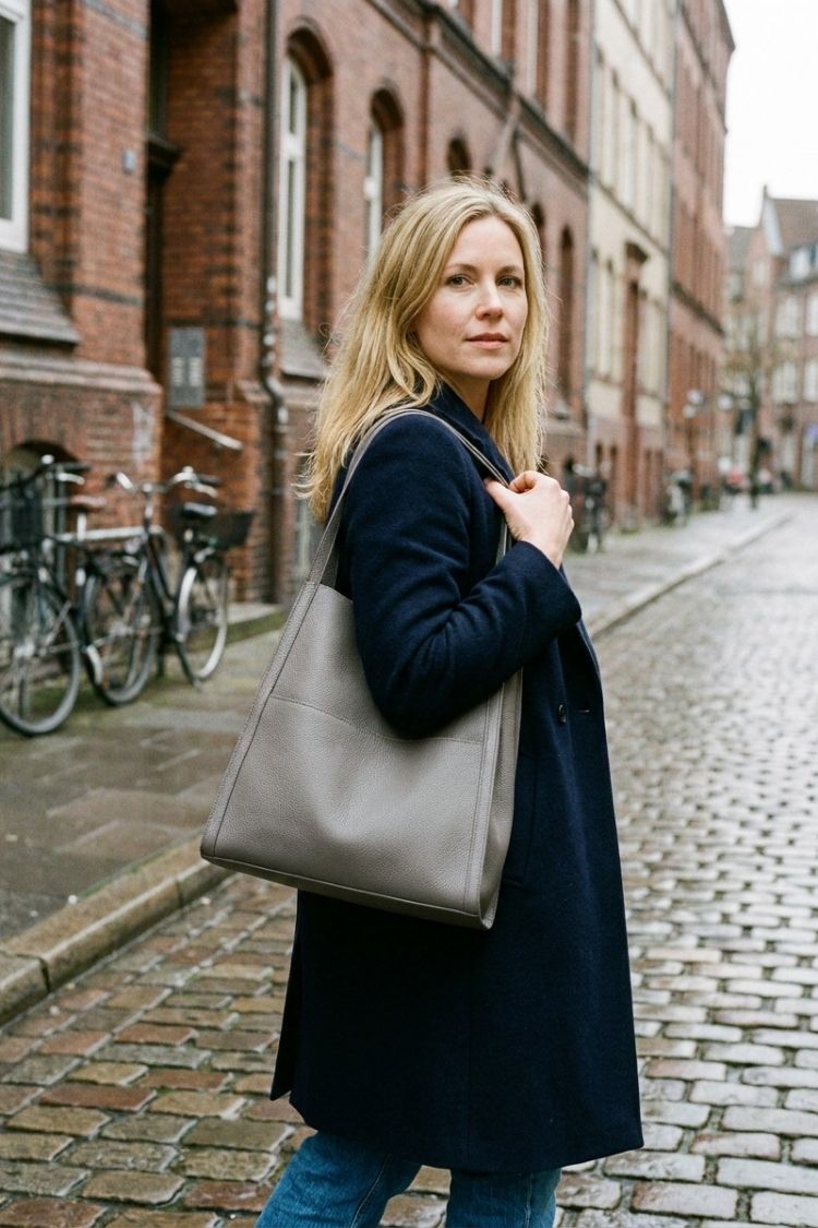 Damen Schultertasche | Breiter Träger