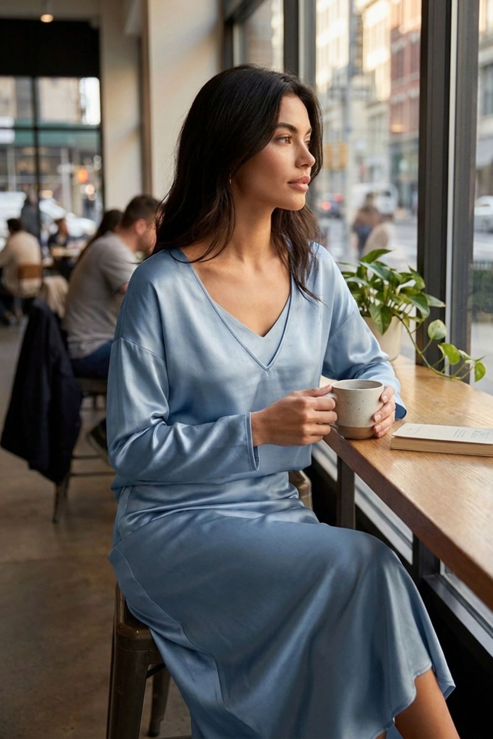 Damen Midi Twin-Set - Strick