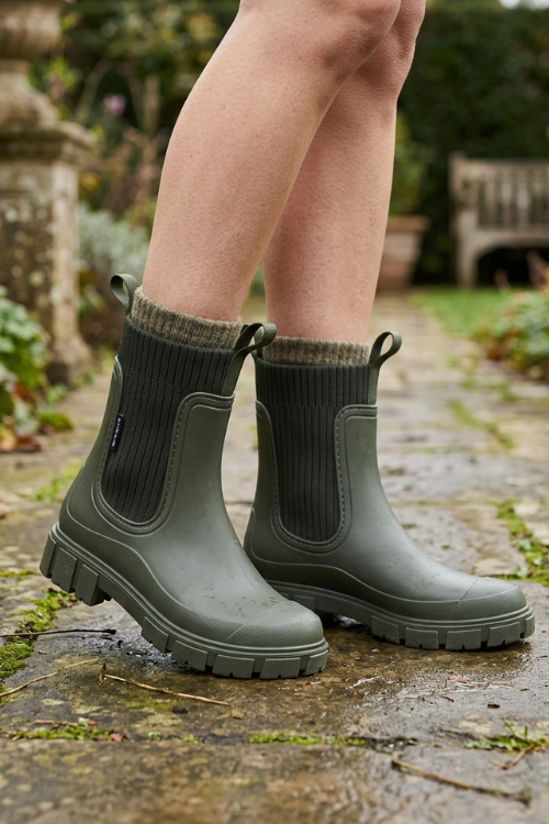 Damen Chelsea Stiefeletten | Profilsohle