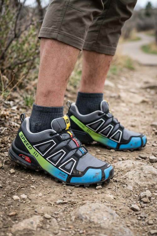Herren Outdoor-Sneaker | Schnürdesign