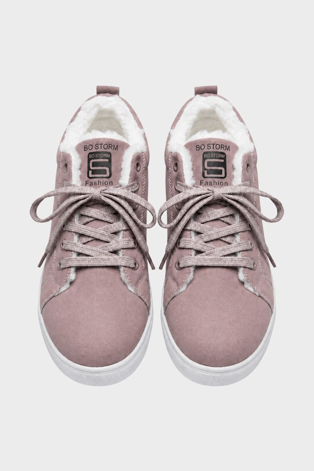 Damen Gefütterte Sneaker | Schnürdesign