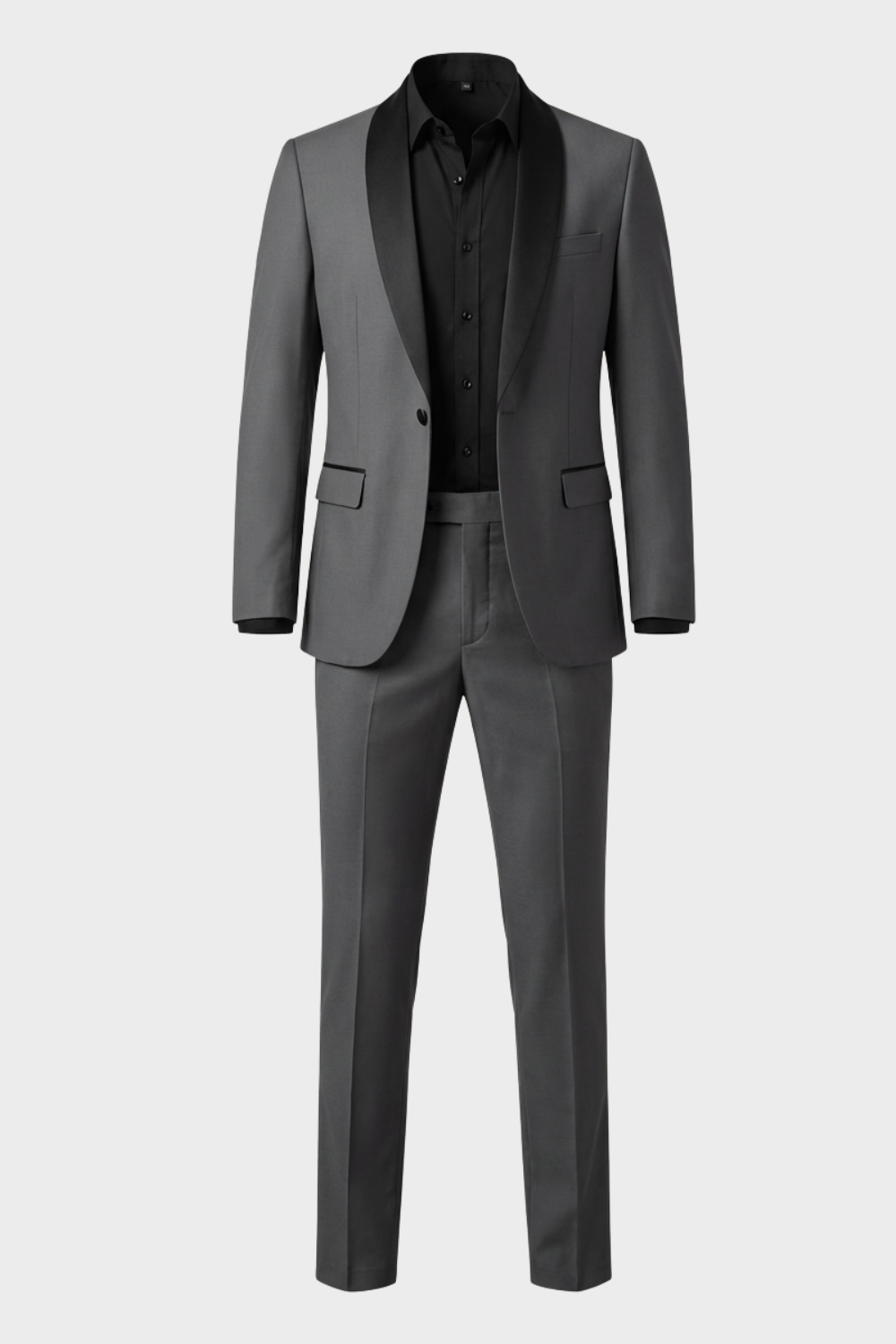 Herren Smoking Slim Fit Schalkragen – Hauptansicht