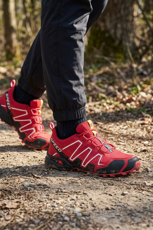 Herren Outdoor-Sneaker | Schnürdesign