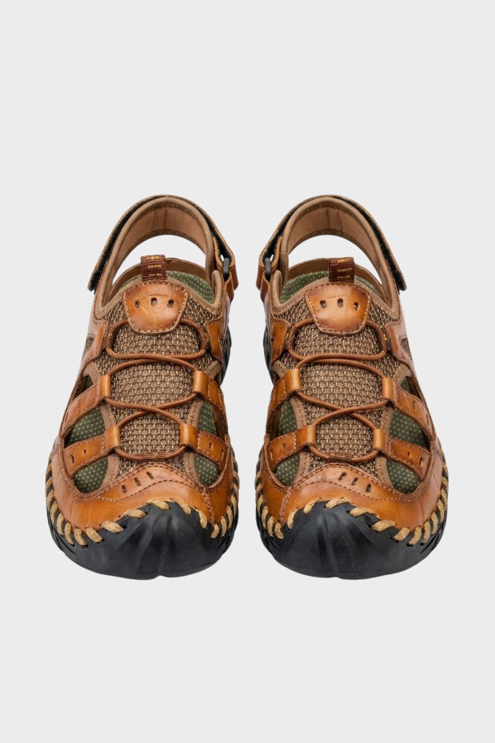Herren Trekking-Sandalen Wildleder Outdoor – Lifestyle-Look