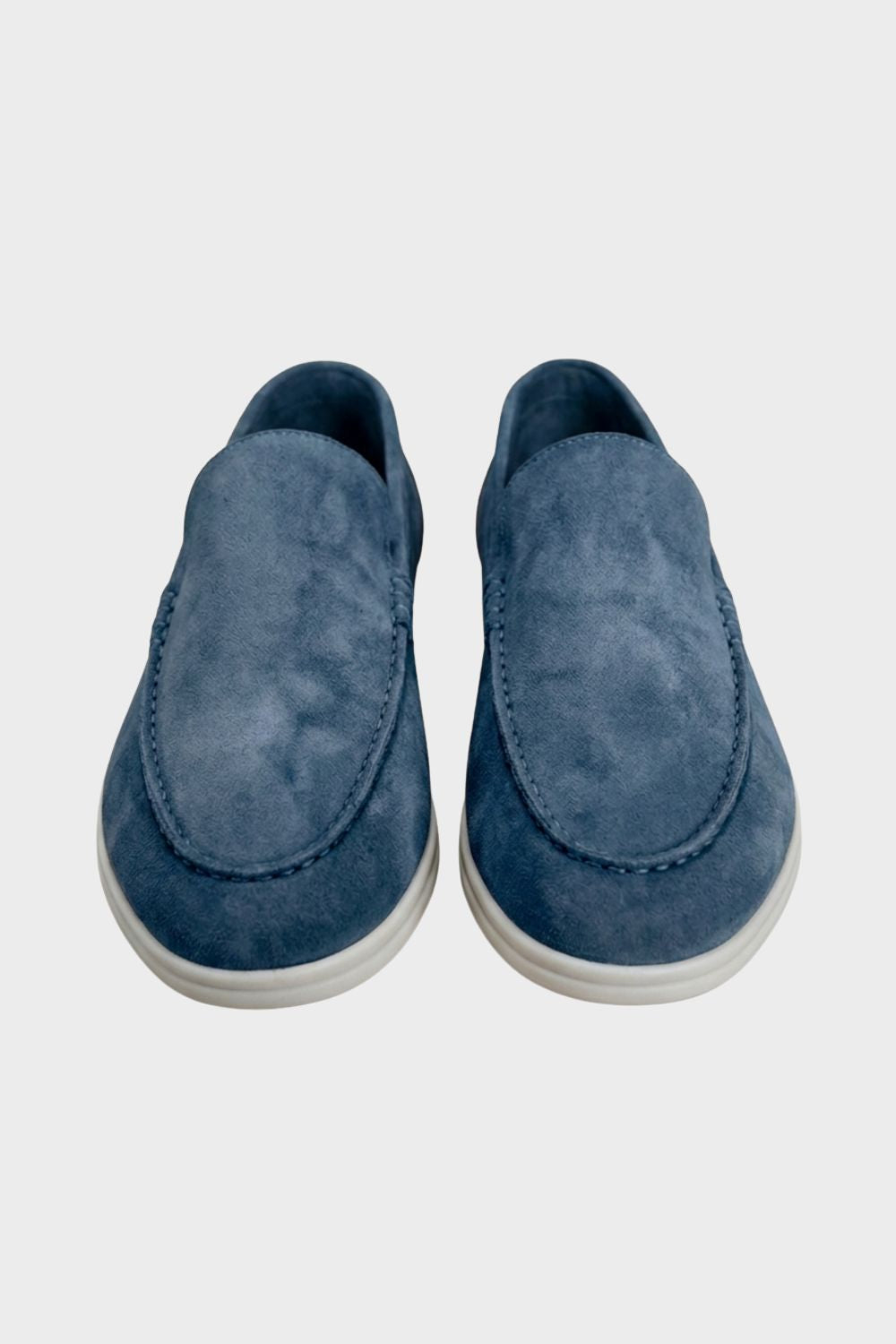 Herren Slip-On Schlupfschuhe Wildleder Memory-Foam – Lifestyle-Look