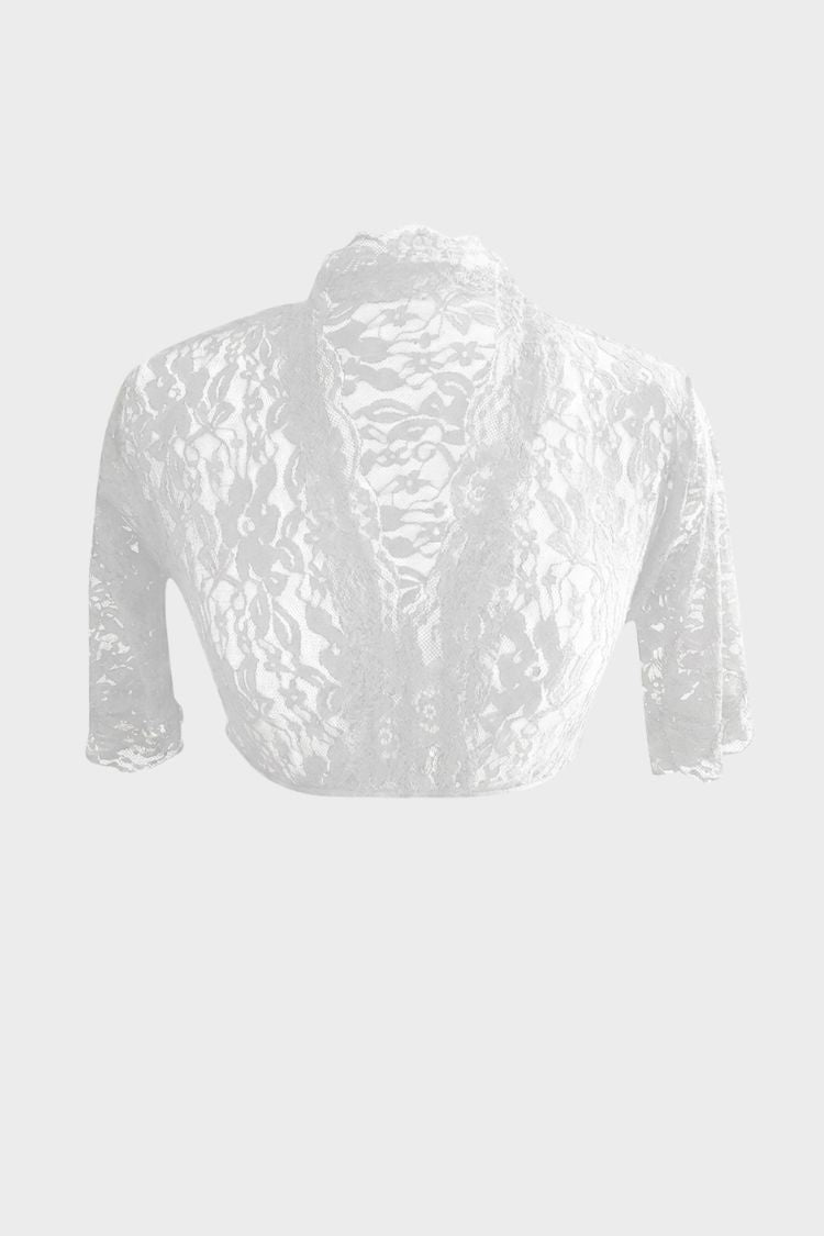 Damen Dirndlbluse | V-Ausschnitt & Spitzenoptik
