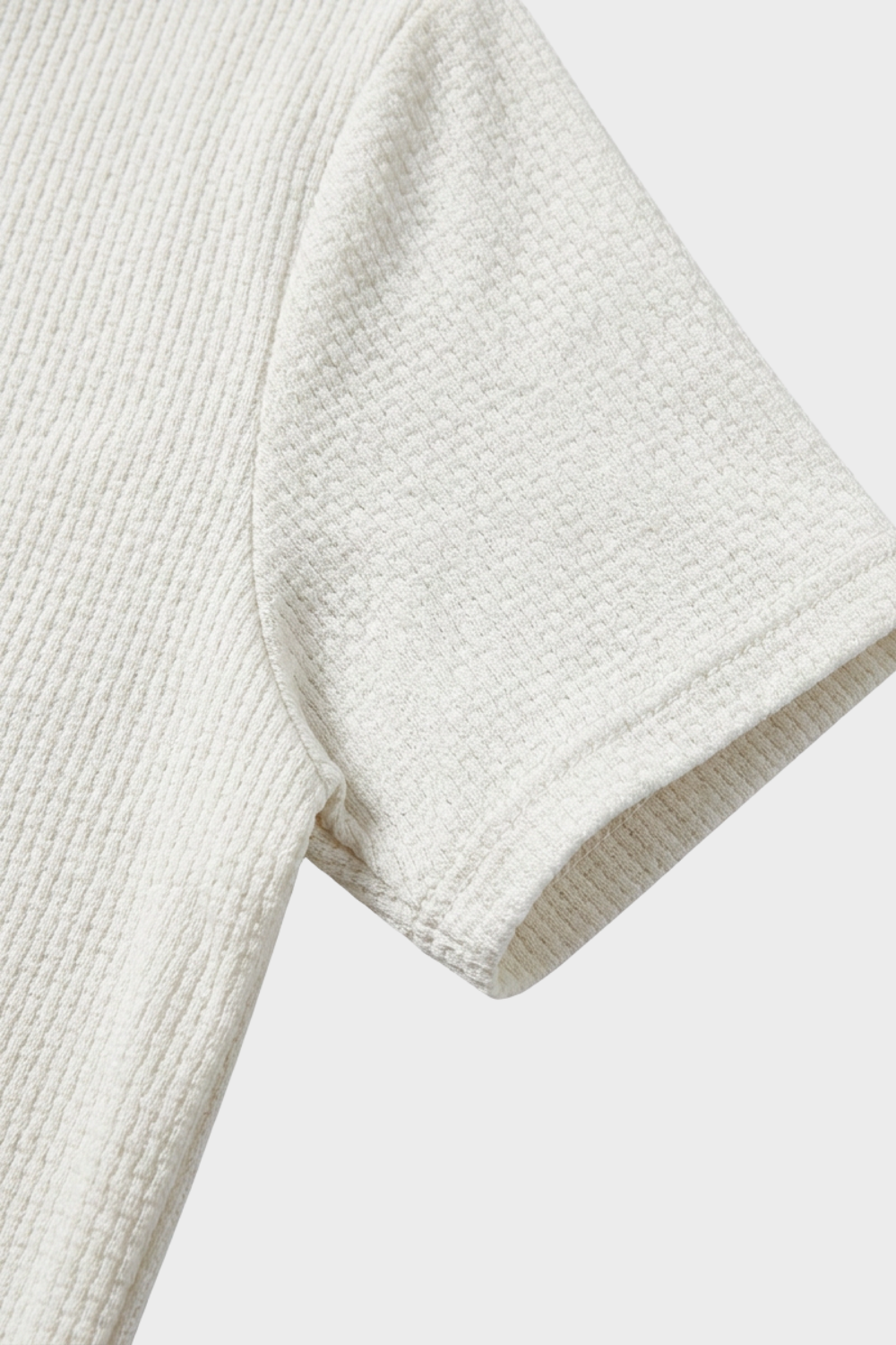 Herren Casual Polo – Strukturierter Stoff