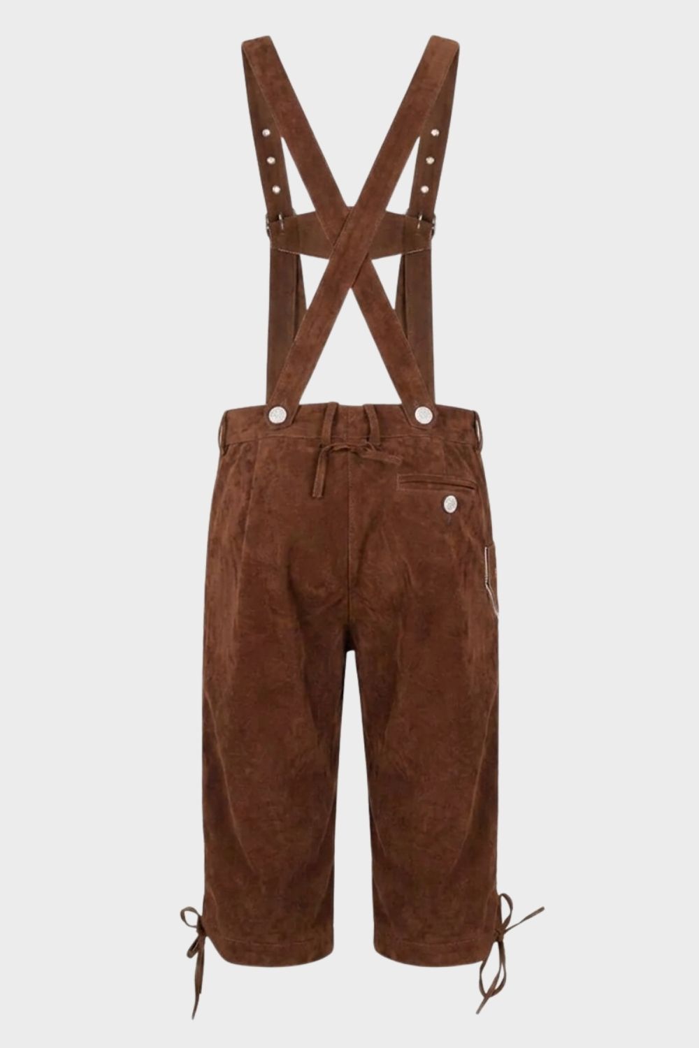Herren Trachtenhose mit Trägern | Stickdetails