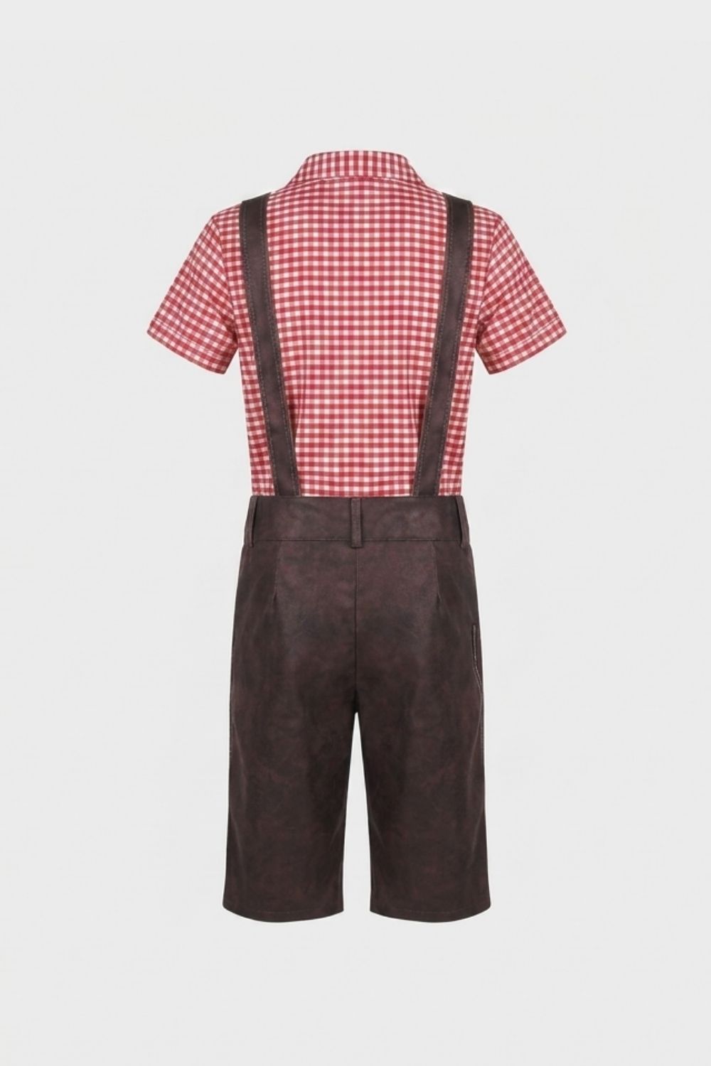 Herren Trachtenset mit kurzer Hose | Stickdetails