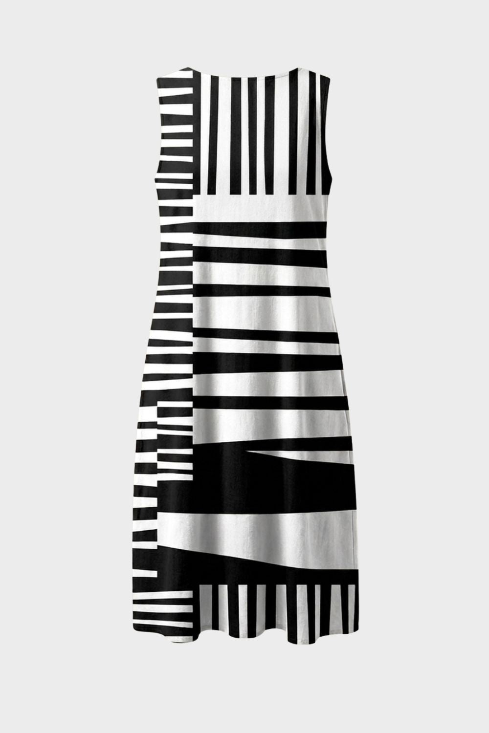 Damen Kleid Naëla Grafisch – Profil-Ansicht