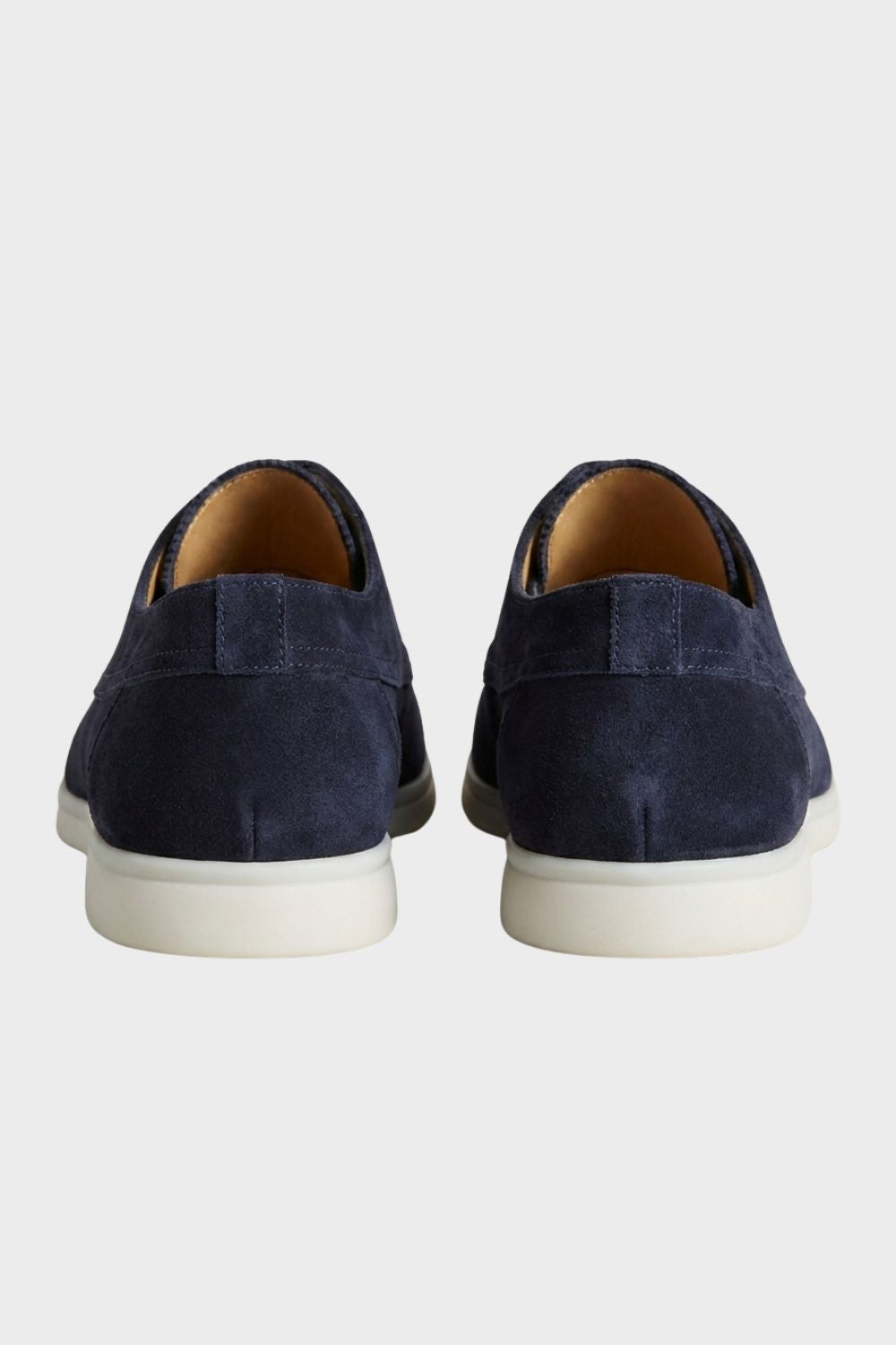 Herren Loafer Wildleder Apron-Toe – Profil-Ansicht
