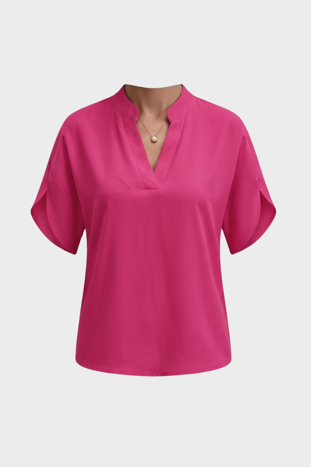 Damen Sommerbluse Body-Skim | Kurzarm