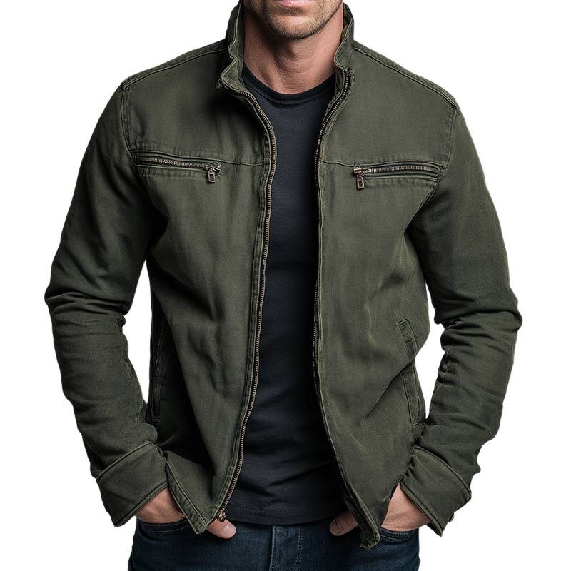 Herren Marion Casual Jacke Baumwolle – Lifestyle-Look