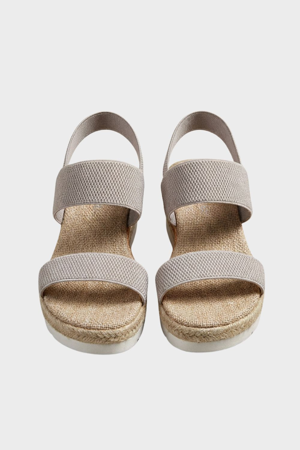 Damen Espadrilles Bast-Plateau Keilabsatz – Farb-Übersicht