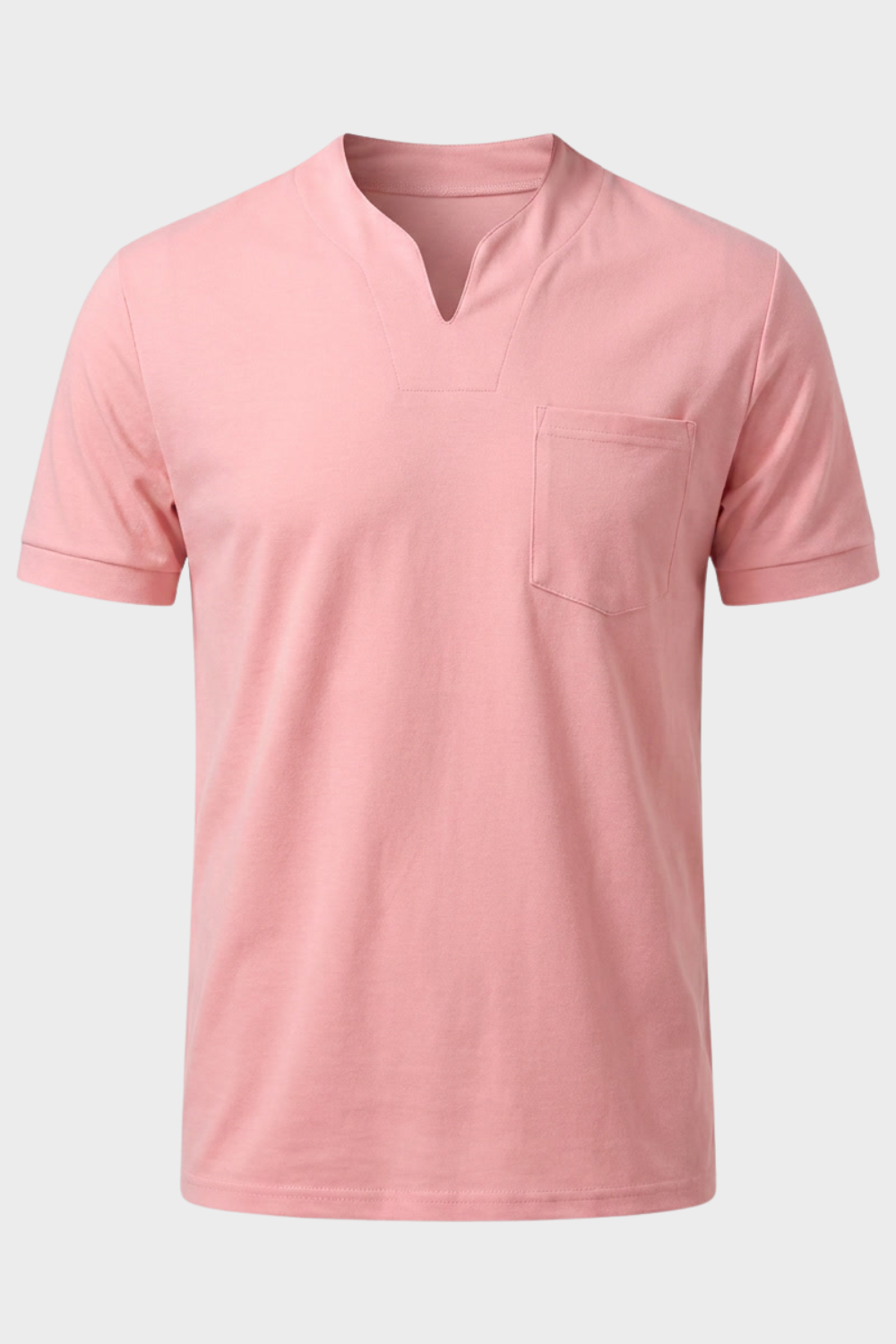 Herren Polo-Shirt Spread-Kragen | 3-Knopf