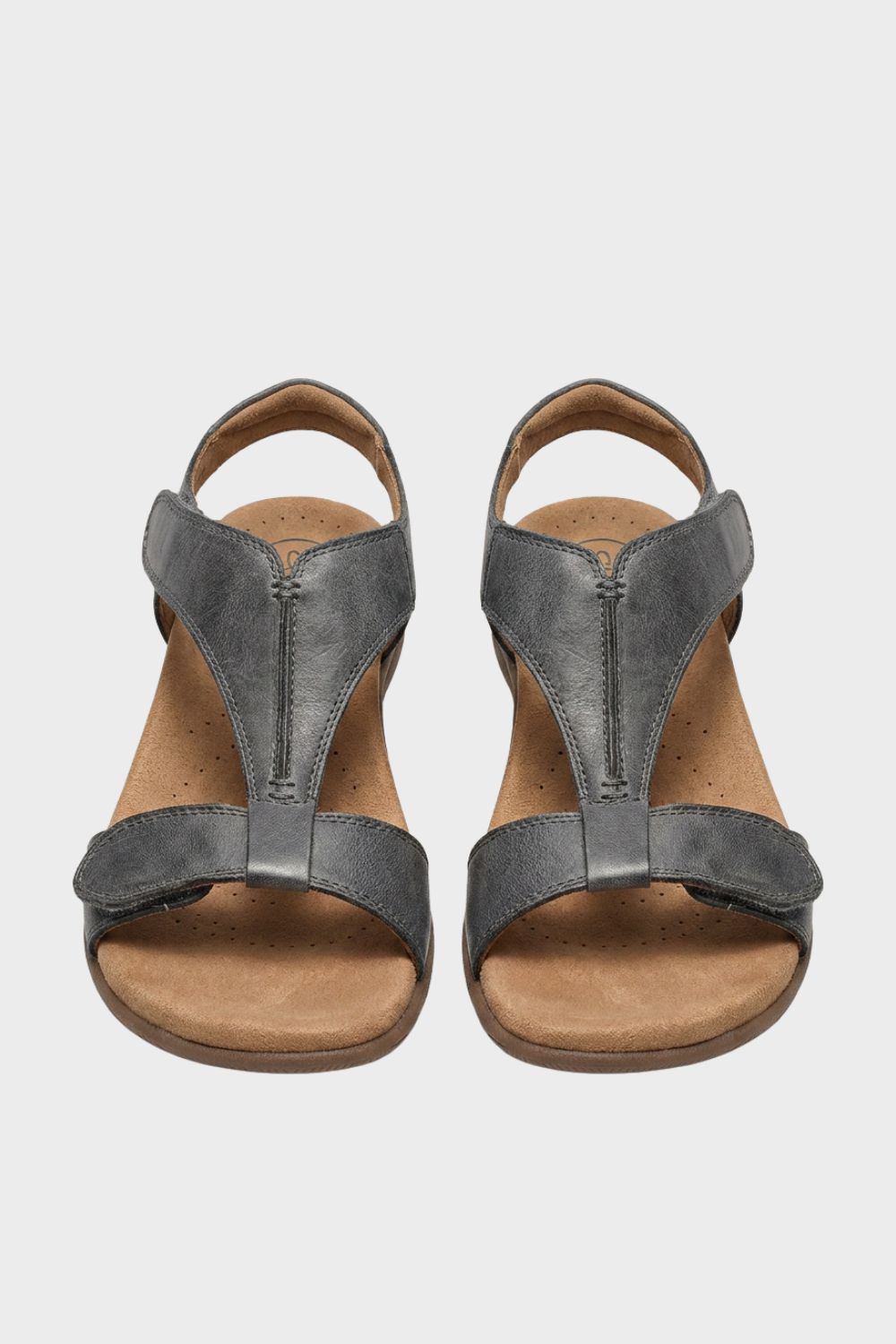 Damen Komfort Sandalen T-Riemen Klett – Farb-Übersicht