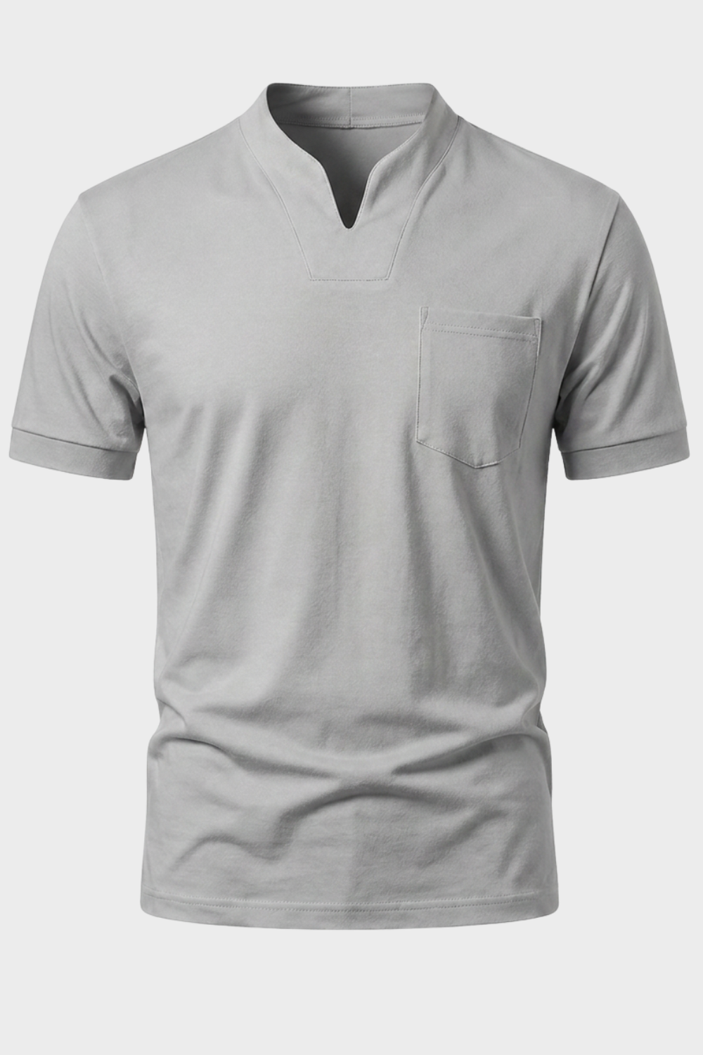 Herren Polo-Shirt Spread-Kragen | 3-Knopf
