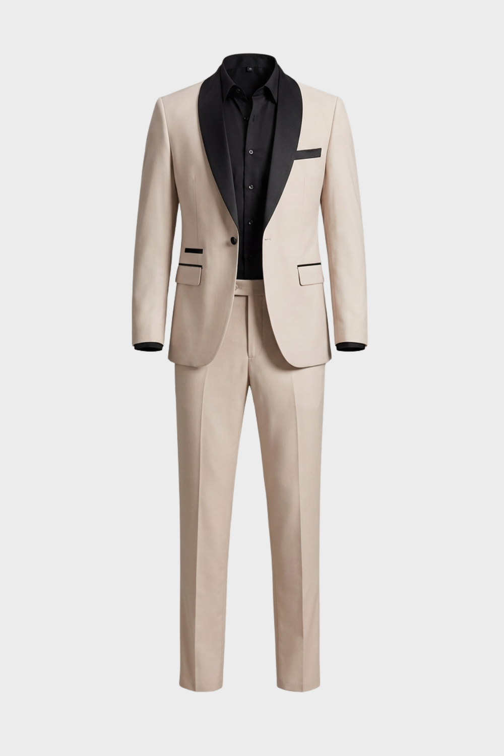 Herren Smoking Slim Fit Schalkragen – Lifestyle-Look