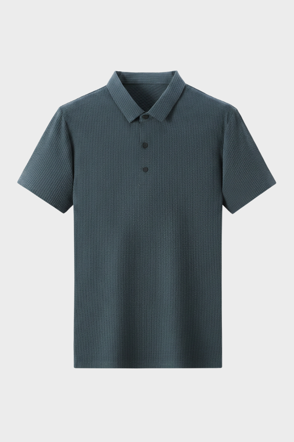 Herren Casual Polo – Strukturierter Stoff