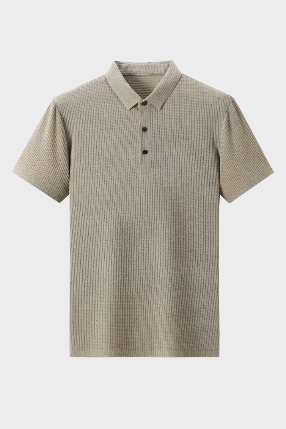 Herren Casual Polo – Strukturierter Stoff