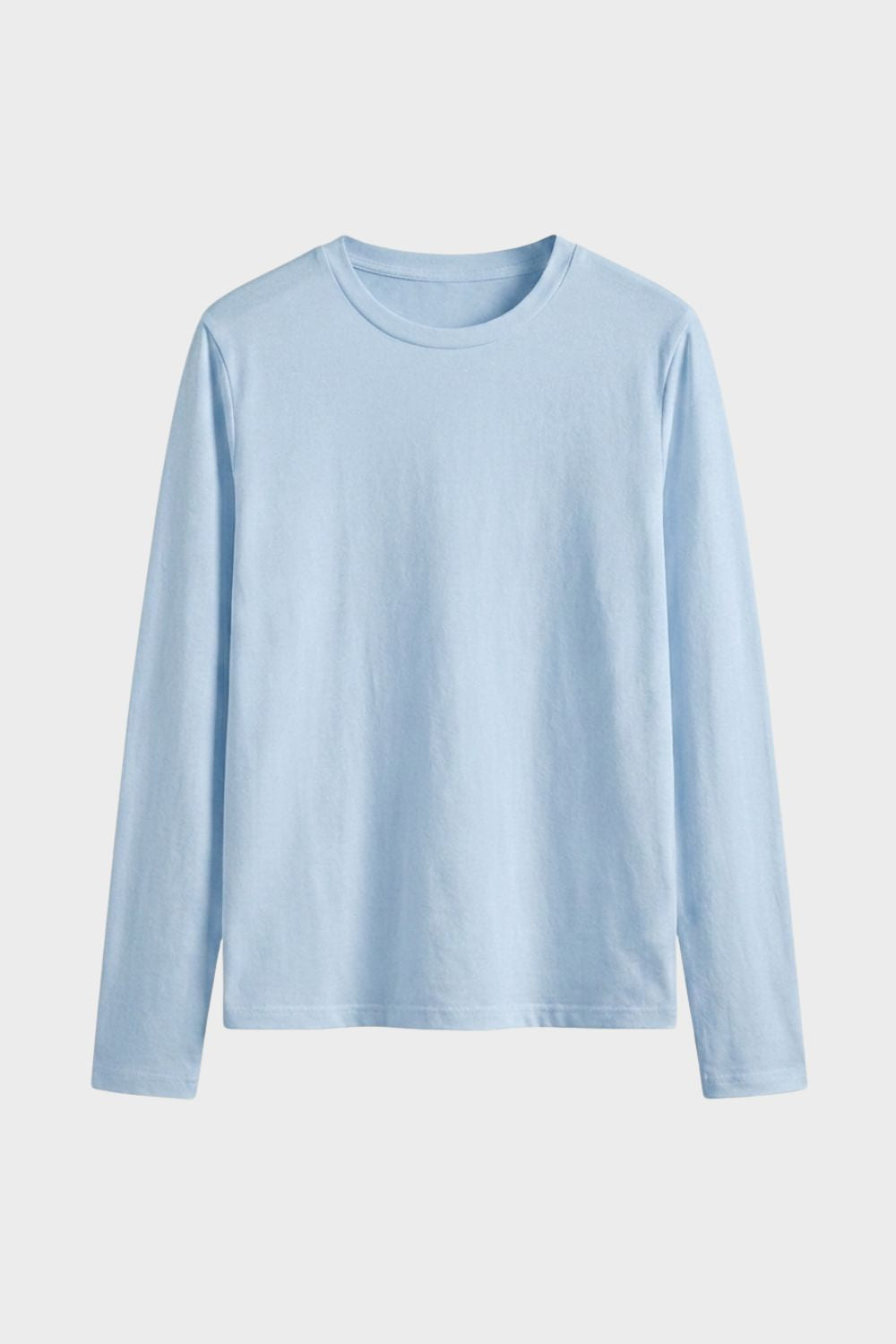 Damen Langarmshirt | Rundhalsausschnitt & Seitenschlitze