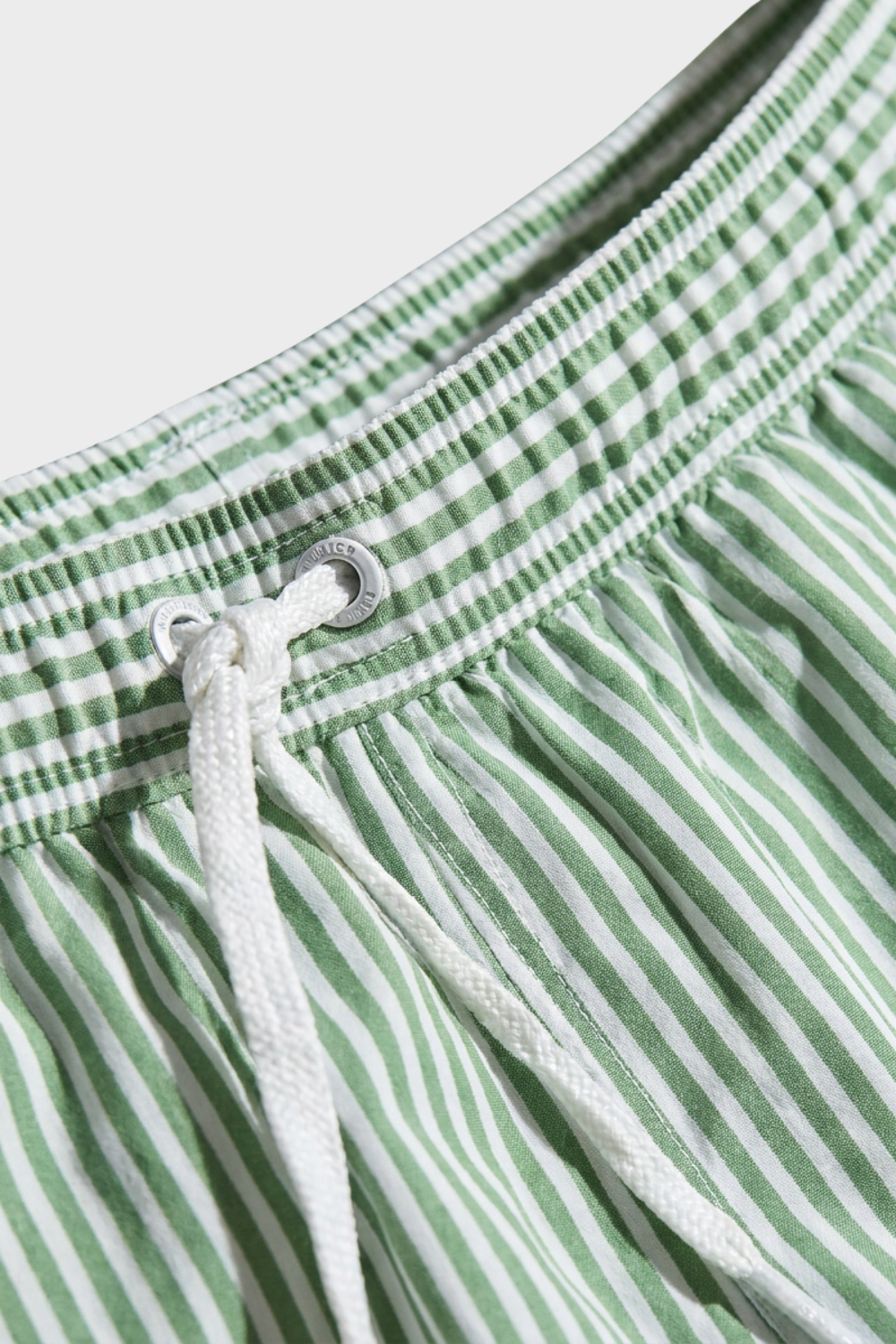 Herren Streifen-Badeshorts | Tunnelzug Quick-Dry