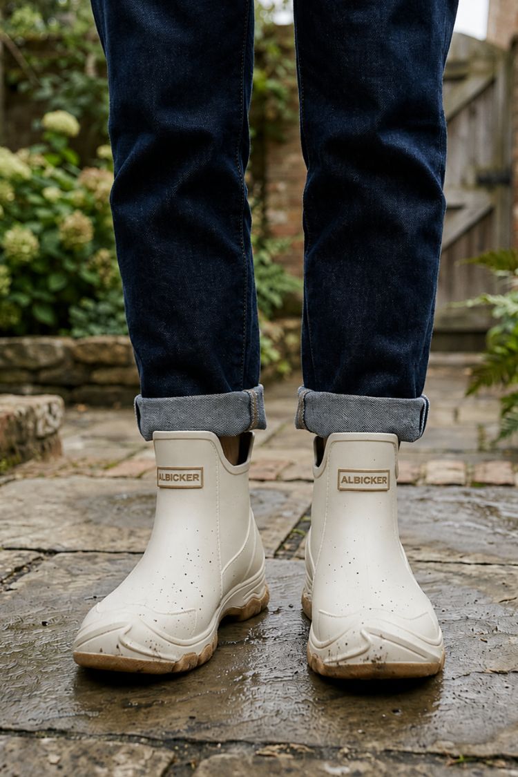 Herren Slip-On Stiefeletten | Profilierte Sohle