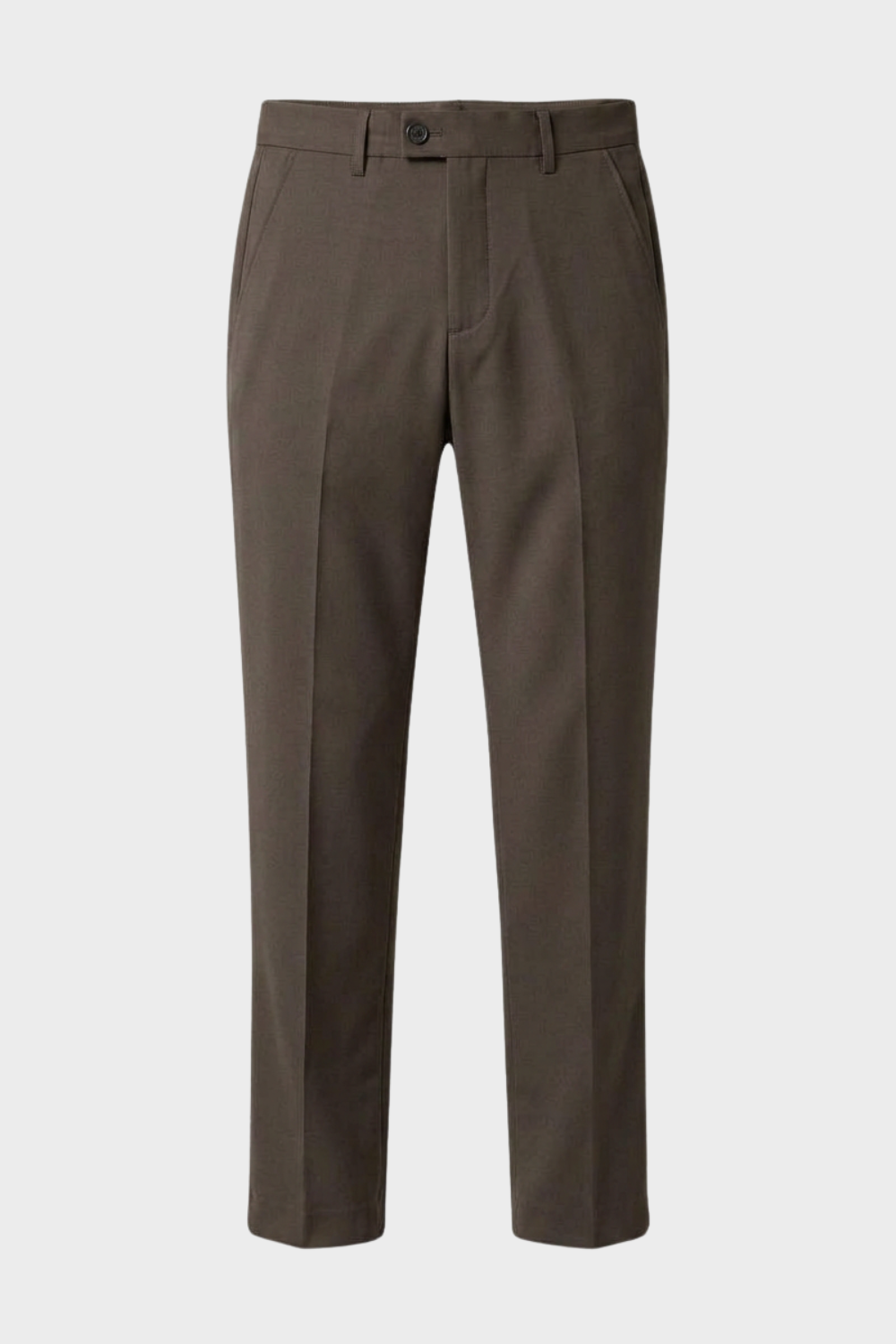Herren Stoffhose Business Anzughose Slim Fit
