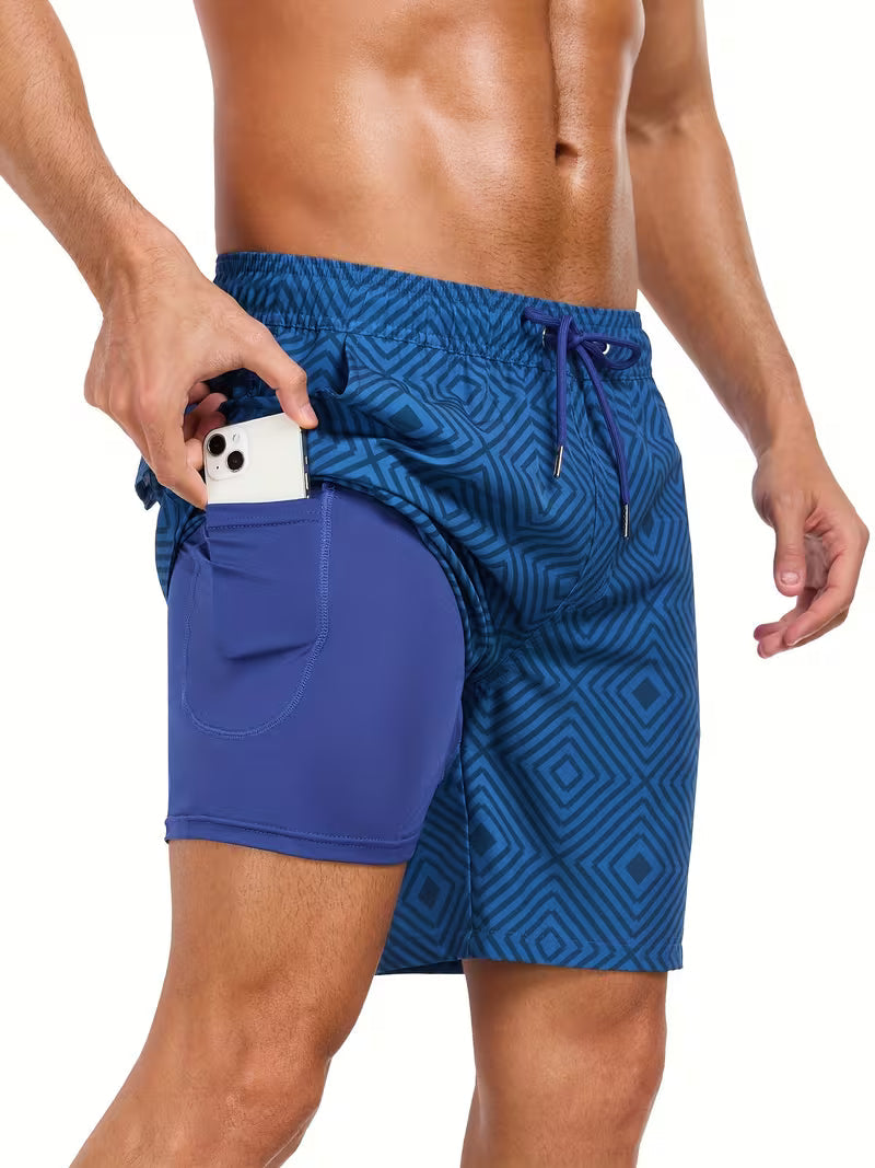 Herren Badeshorts Tropical Quick-Dry – Farb-Übersicht