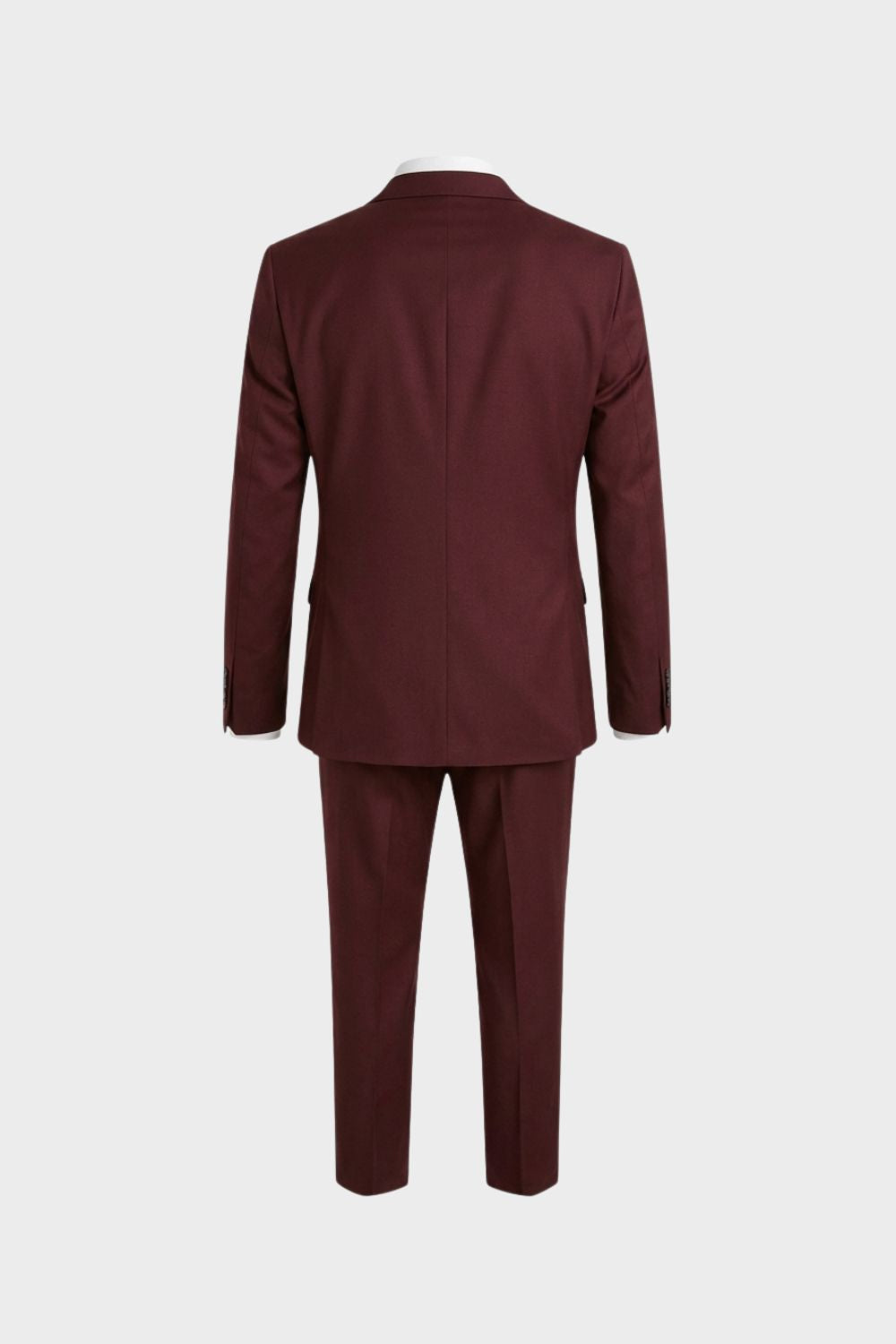 Herren Slim Fit Anzug Zweiteiler Reverskragen – Profil-Ansicht
