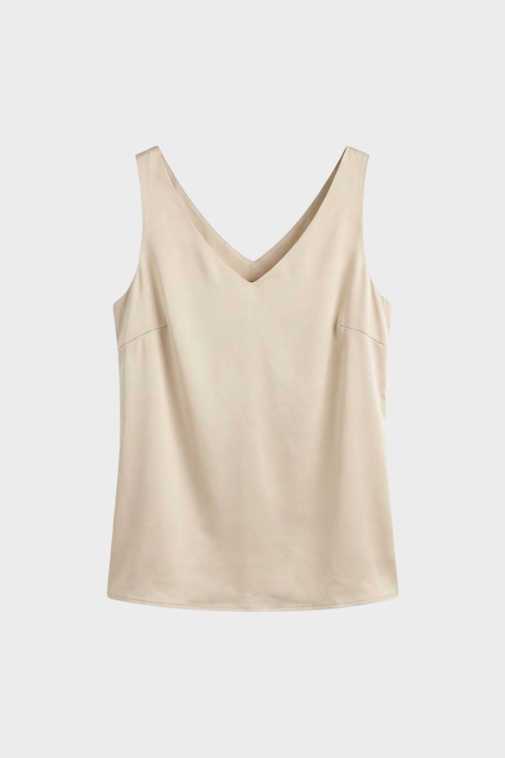 Damen Top Ärmellos V-Ausschnitt – Styling-Inspiration