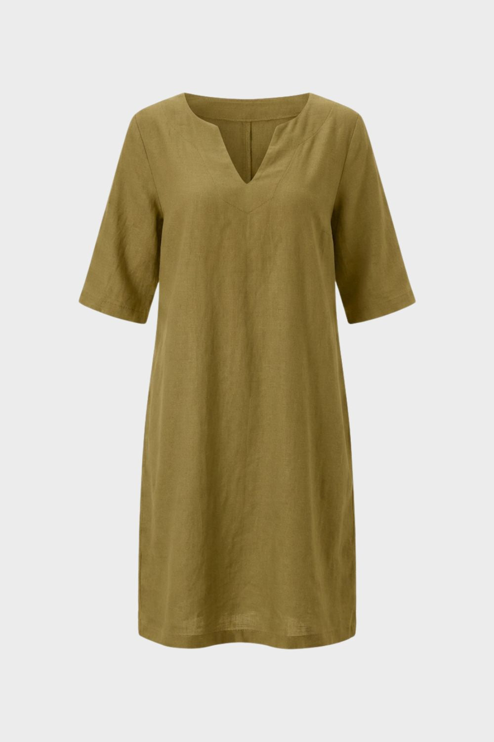 Damen Sommerkleid Kurzarm V-Ausschnitt – Farb-Übersicht