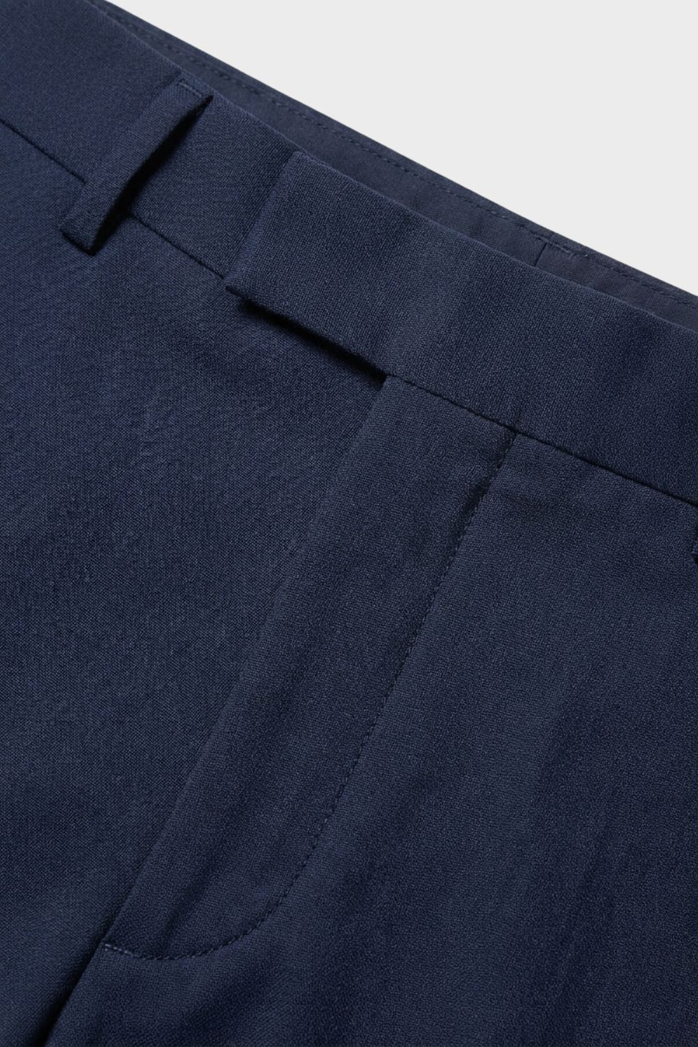 Herren Anzughose Slim Fit Stoffhose – Detail-Ansicht