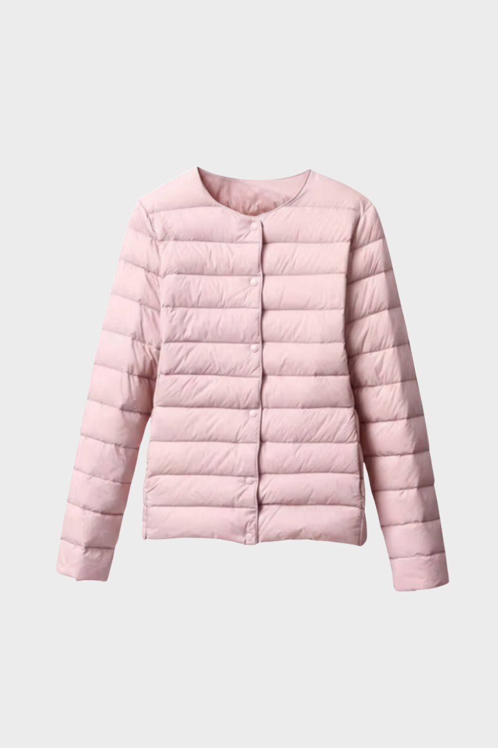 Damen Steppjacke Druckknöpfe – Lifestyle-Look