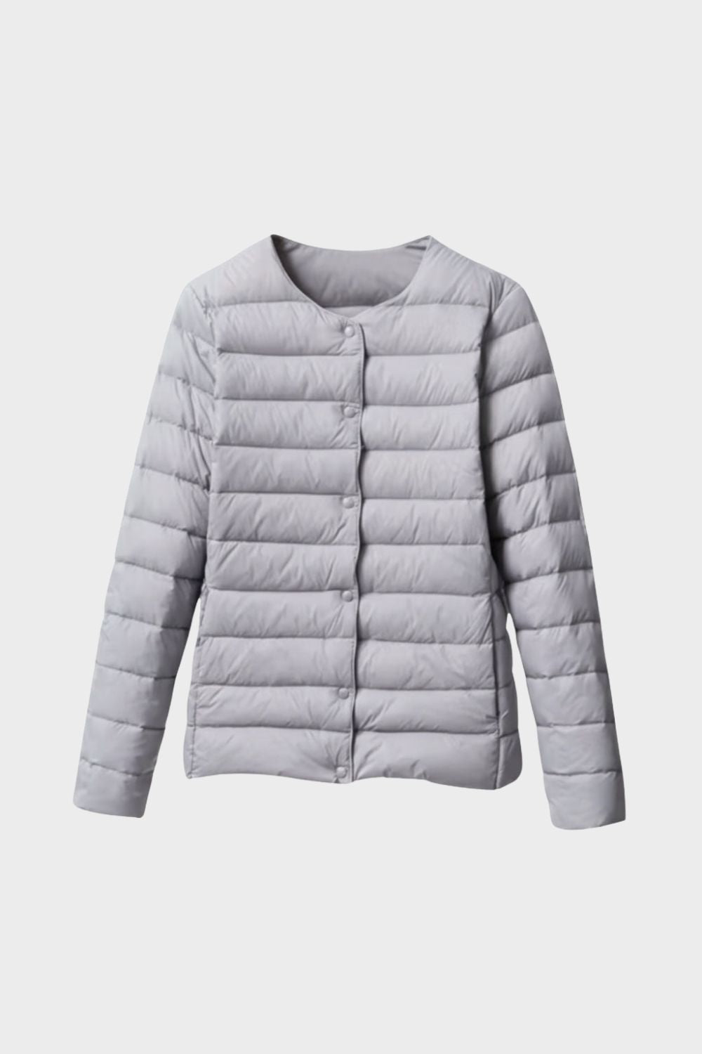 Damen Steppjacke Druckknöpfe – Größentabelle