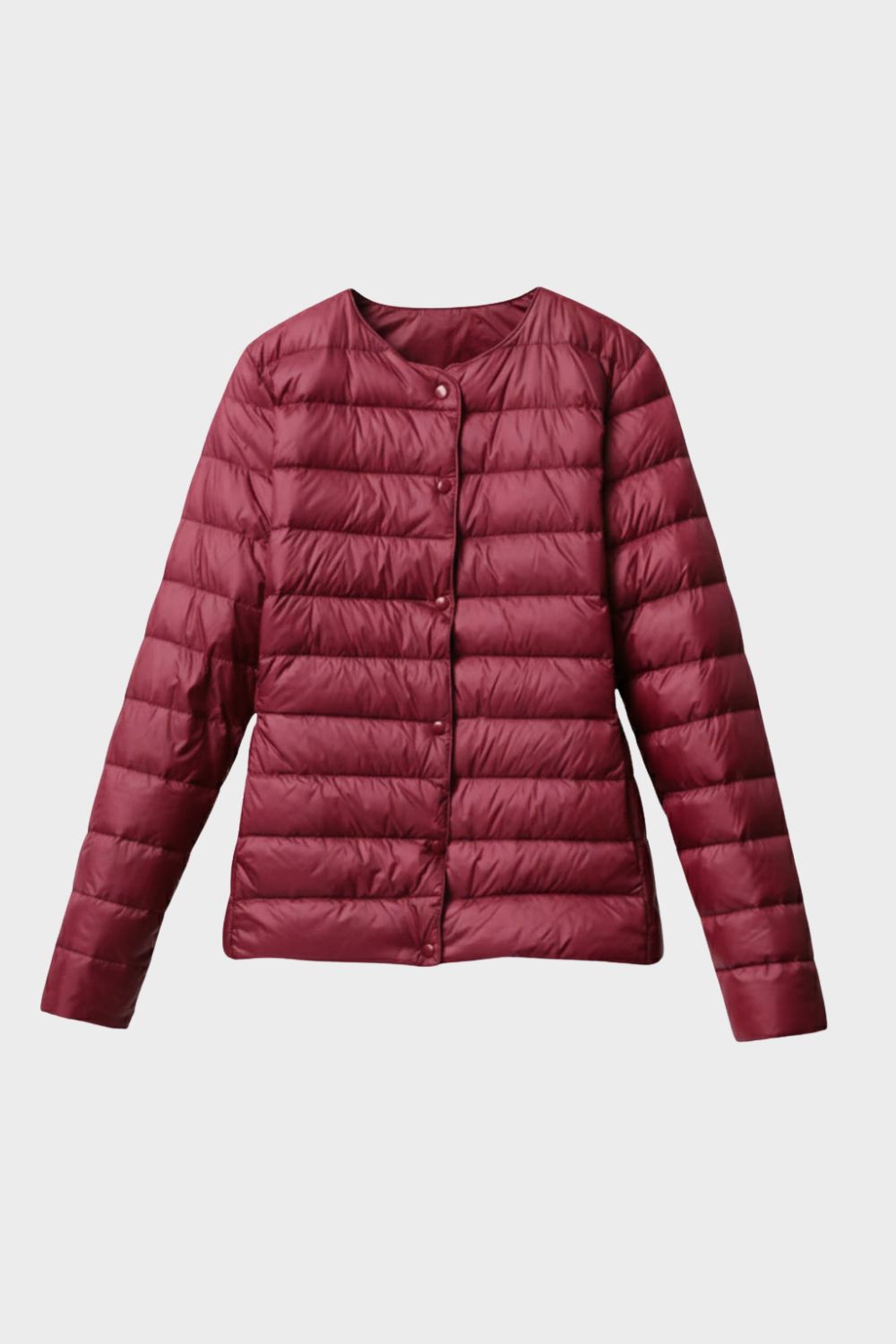 Damen Steppjacke Druckknöpfe – Styling-Inspiration