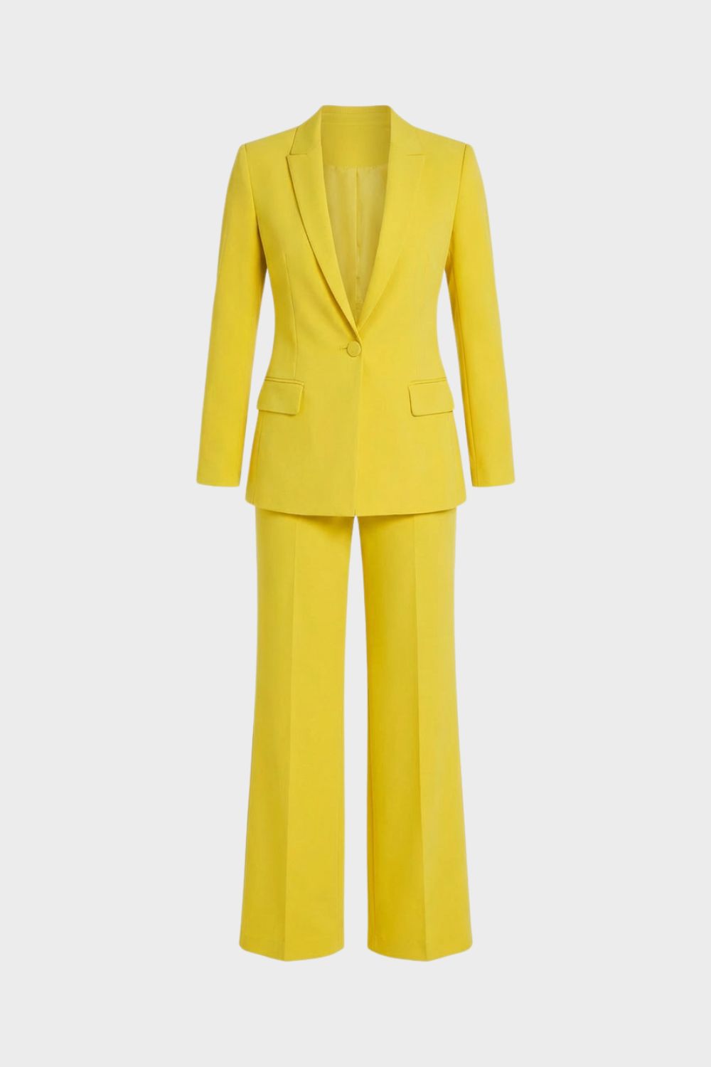Damen Hosenanzug Blazer Weite Hose – Lifestyle-Look