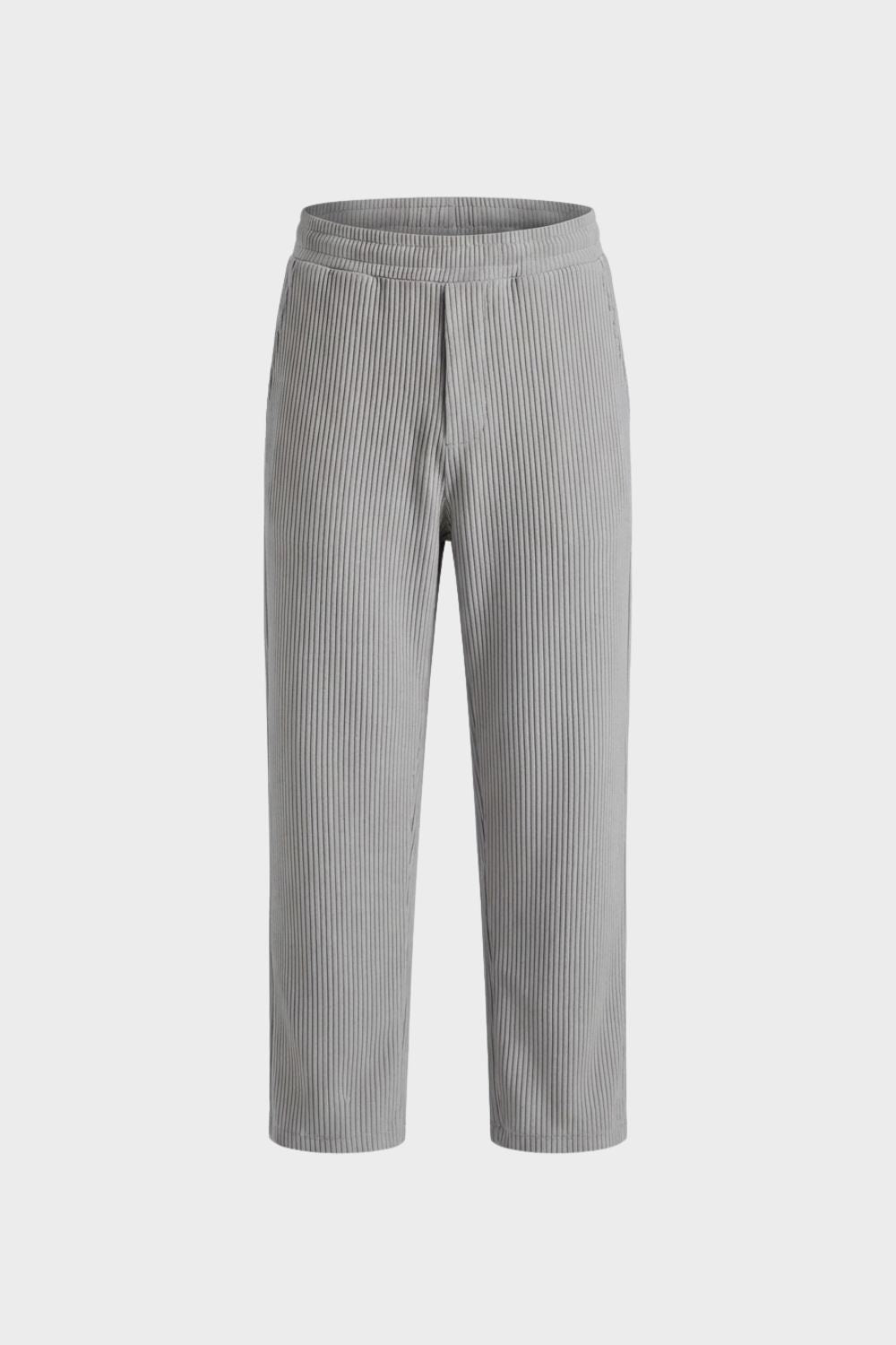 Herren Stoffhose Rippstruktur Gummibund – Material-Detail
