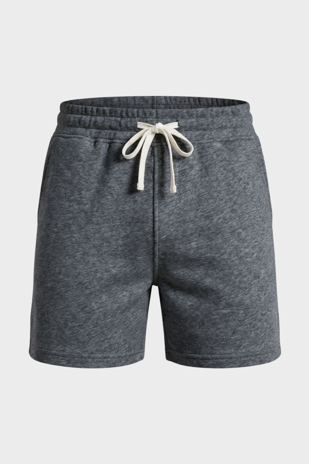 Herren Sweatshorts Kordelzug elastisch – Rückansicht