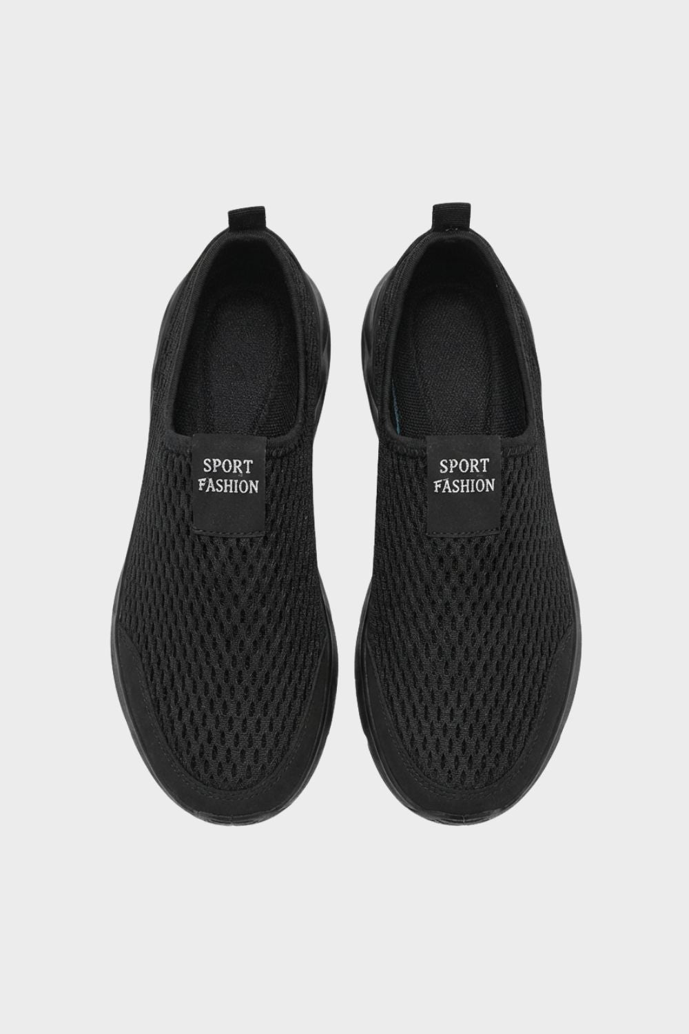 Herren Slip-On Sneaker Mesh Profilsohle – Lifestyle-Look