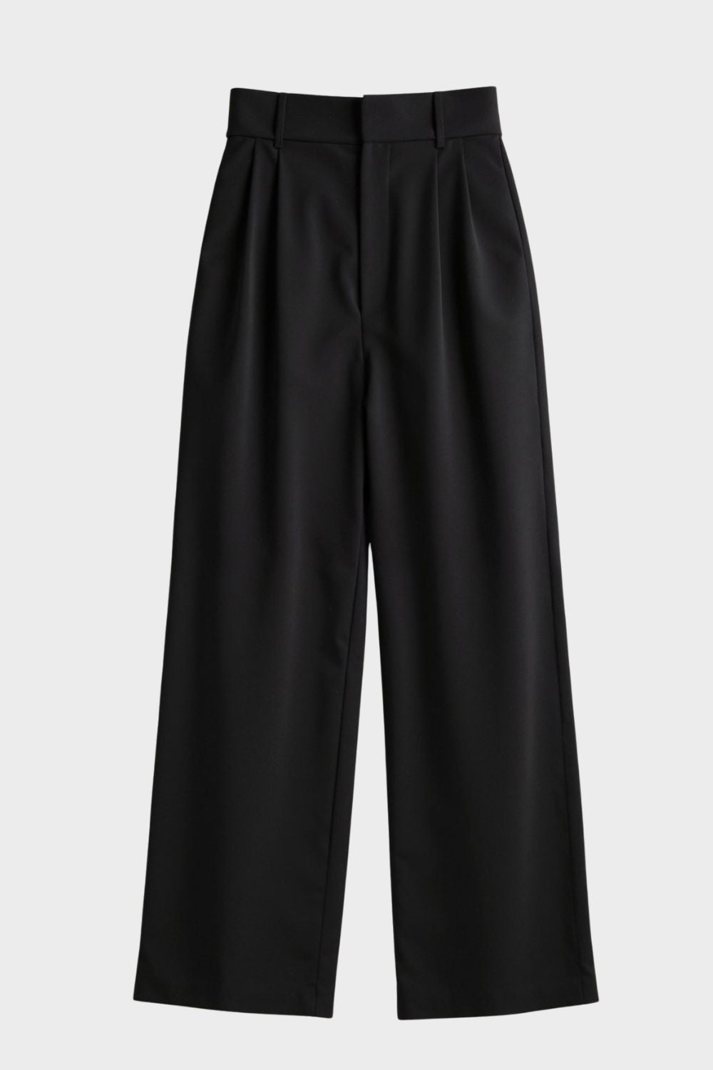 Damen Palazzo Stoffhose High Waist – Lifestyle-Look
