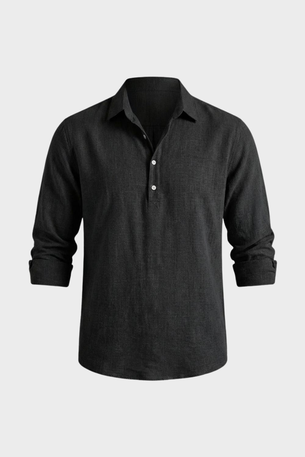 Herren Hemd Langarm Kentkragen Business – Material-Detail