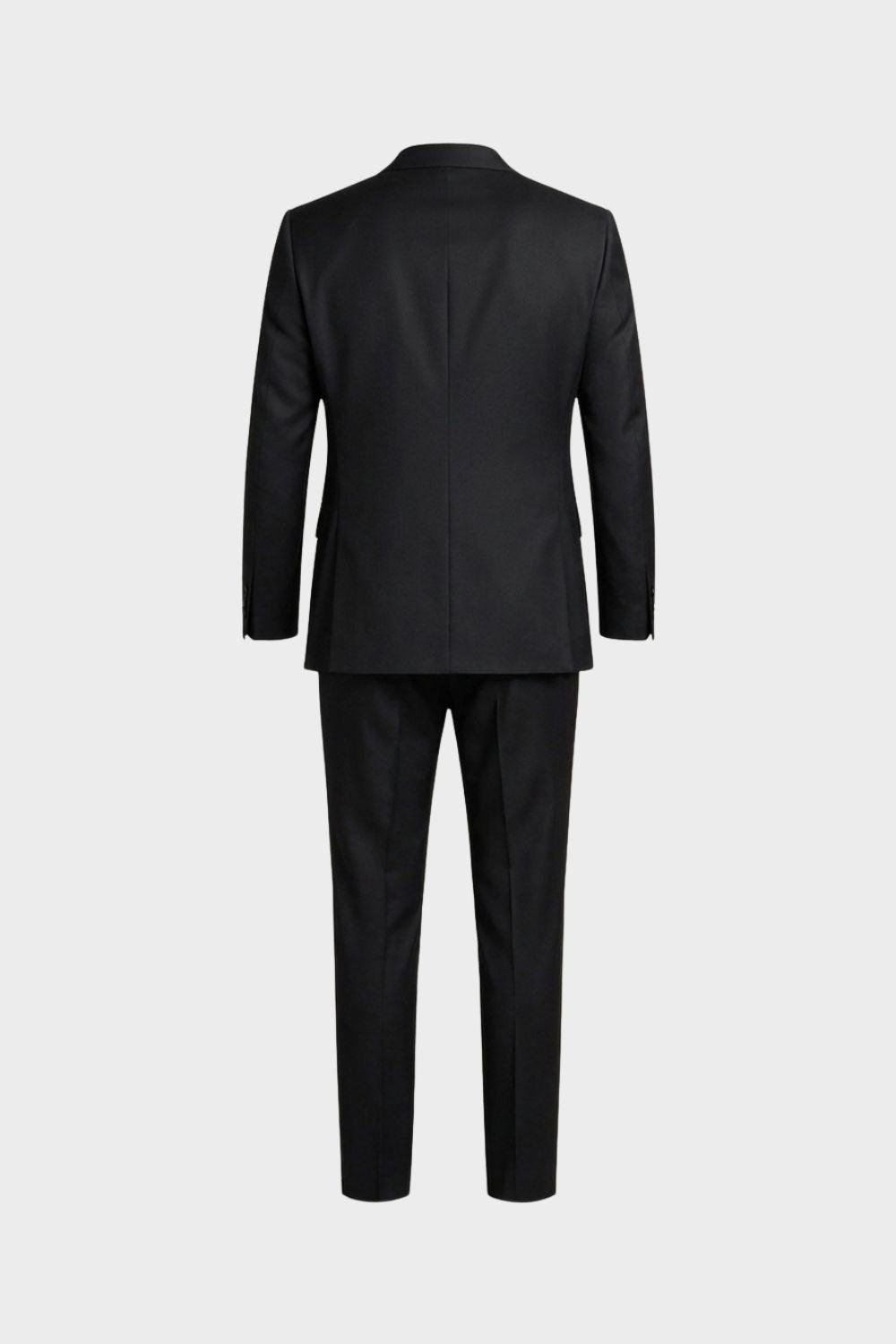 Herren Dreiteiler Spitzen-Revers V-Weste – Detail-Ansicht