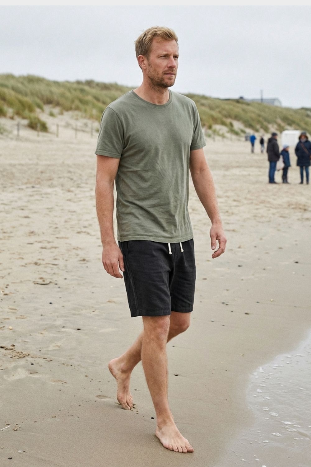 Herren Leinen-Shorts Bermuda Tunnelzug – Styling-Inspiration