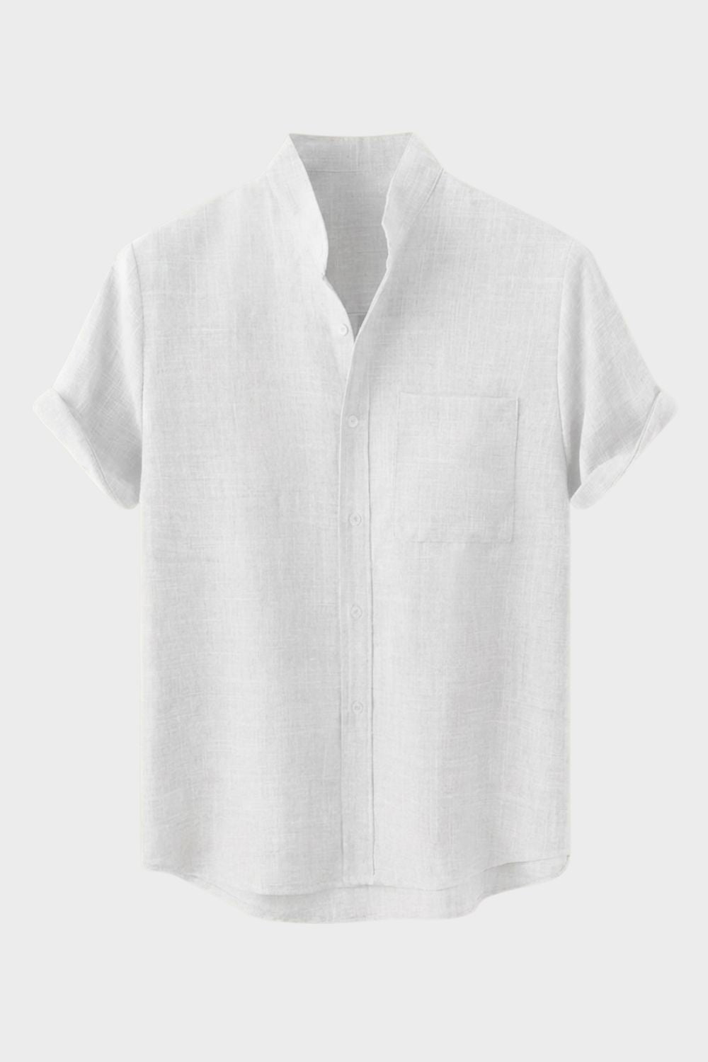 Herren Sommerhemd Mandarin-Kragen Cotton-Crepe – Farb-Übersicht
