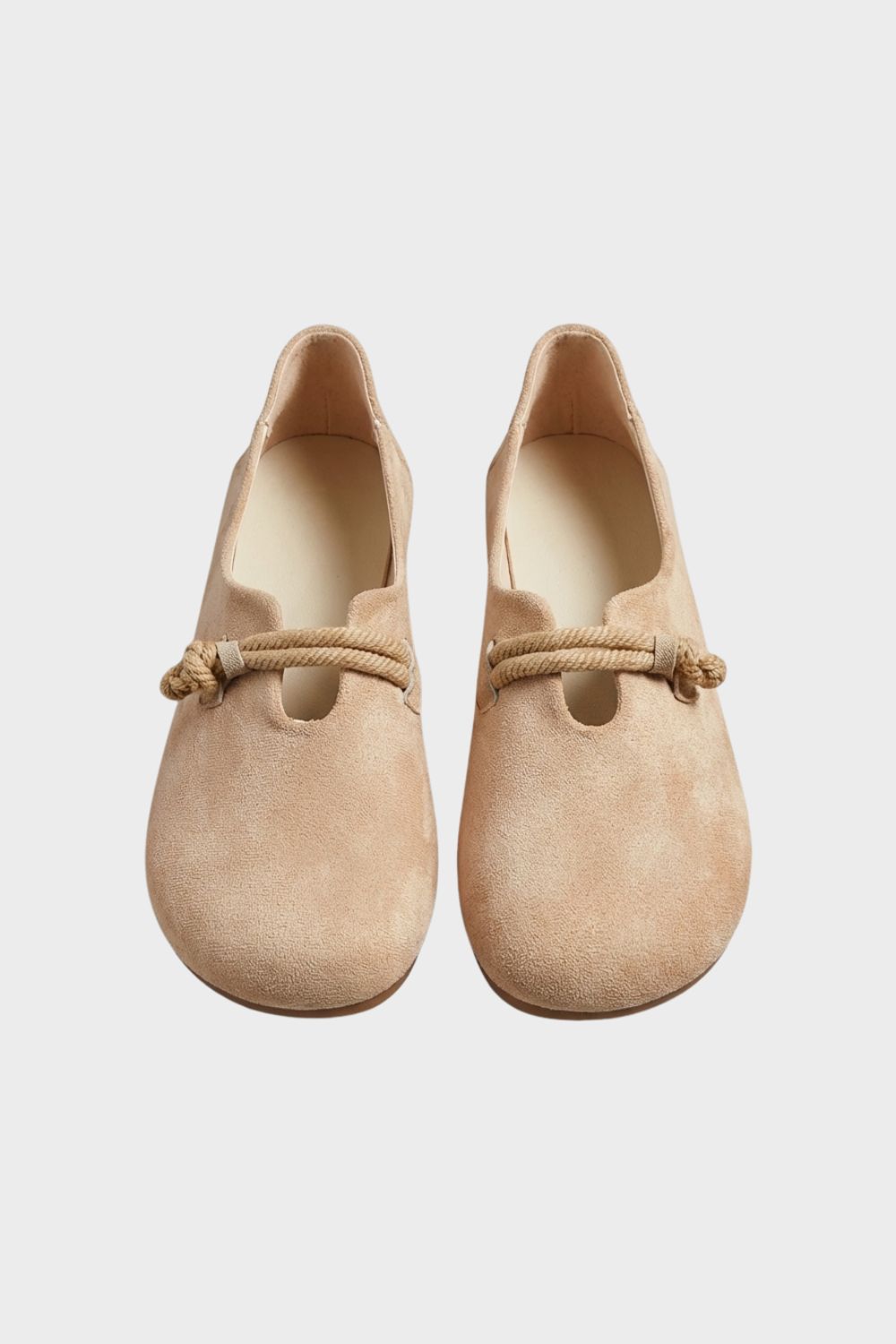 Damen Slip-On Schuhe Schleife – Hauptansicht