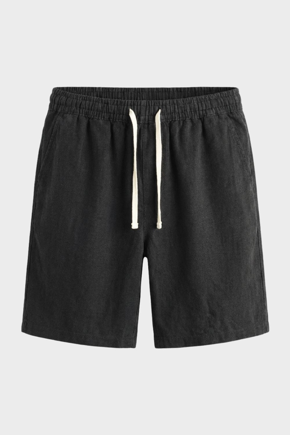 Herren Leinen-Shorts Bermuda Tunnelzug – Lifestyle-Look