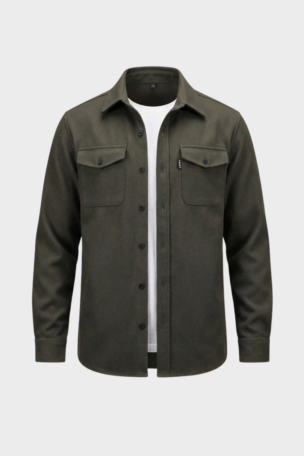 Herren Overshirt Twill Flap-Pockets – Farb-Übersicht