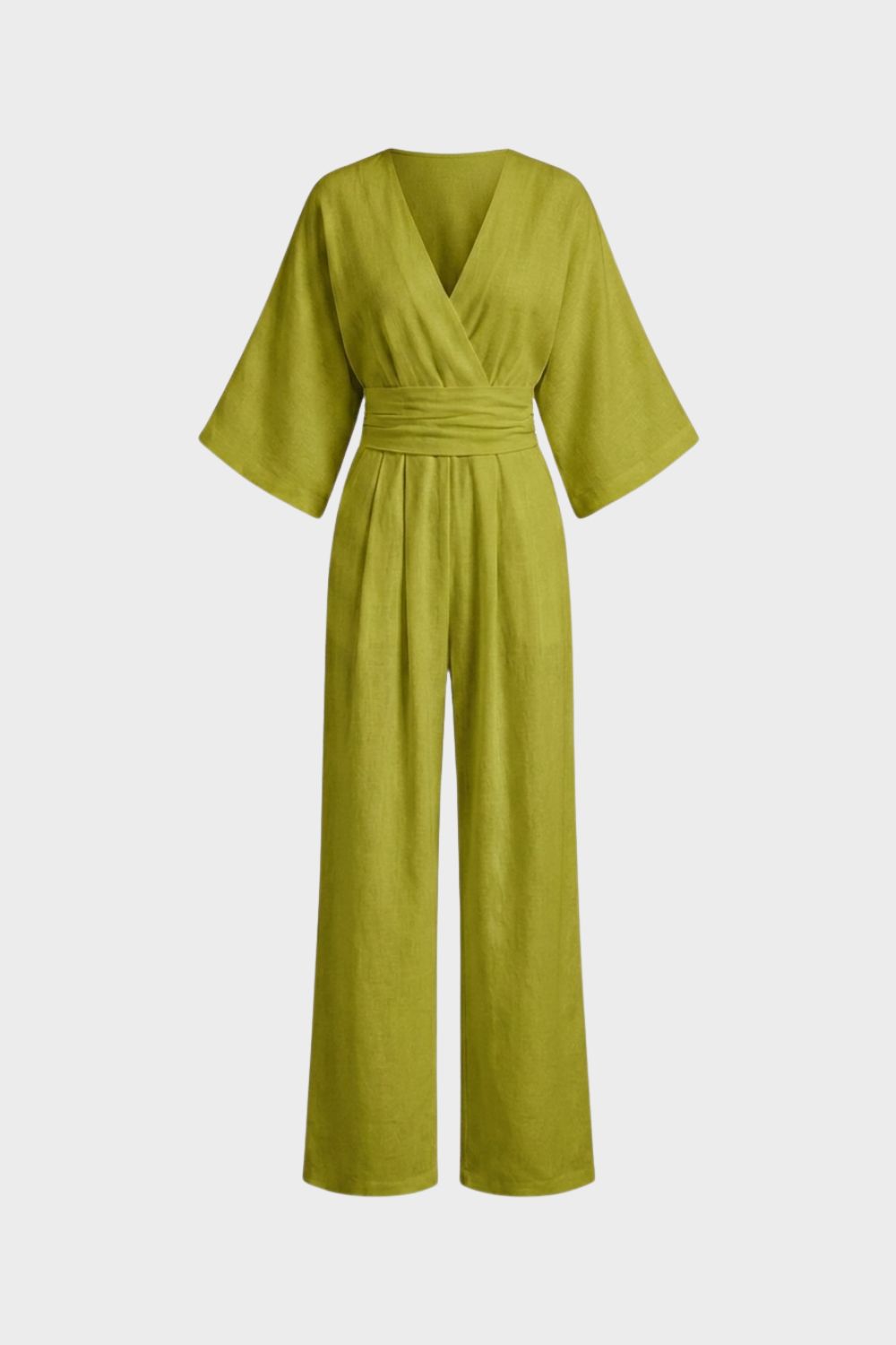 Damen Wickel-Jumpsuit V-Neck Cross-over – Lifestyle-Look